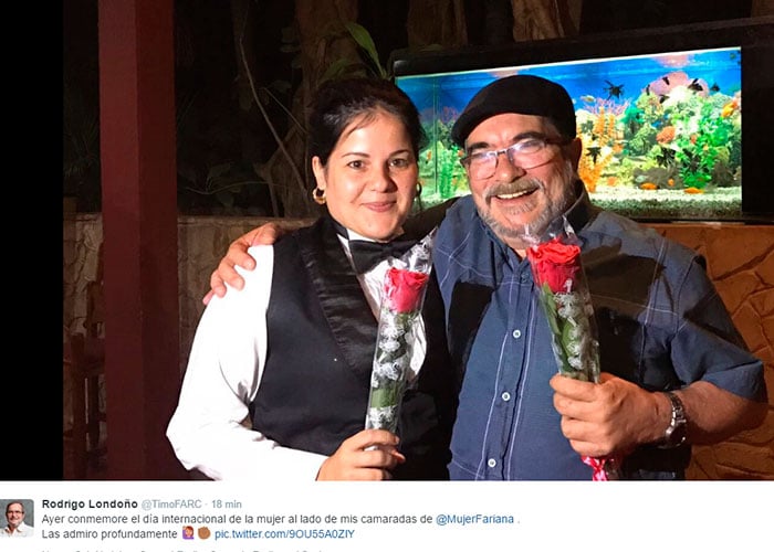 La foto que confirma que Timochenko está activo en Cuba