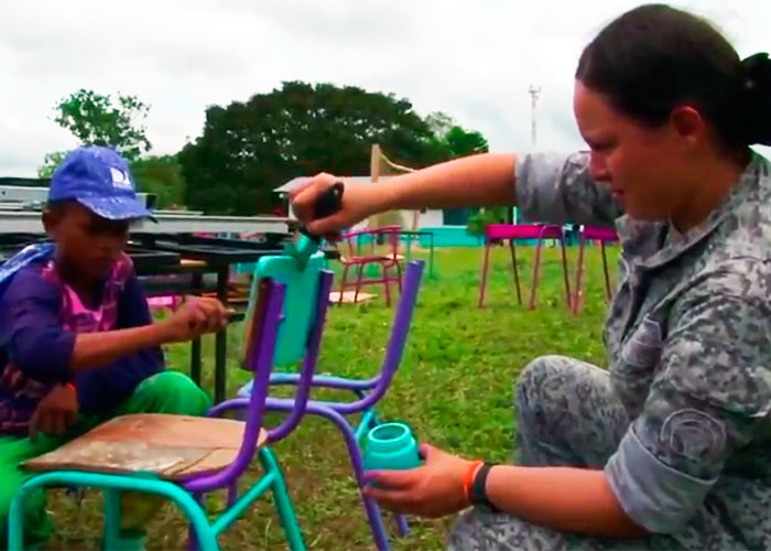 Cómo se transforman las antiguas zonas de guerra en Colombia