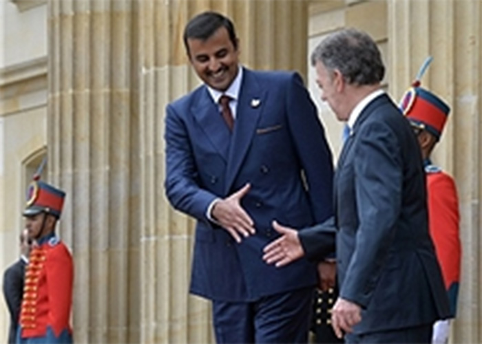 El Emir de Qatar reclama una promesa incumplida