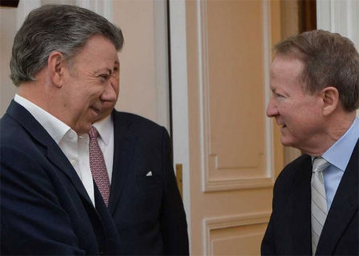 Las agria visita de William Brownfield a Bogotá