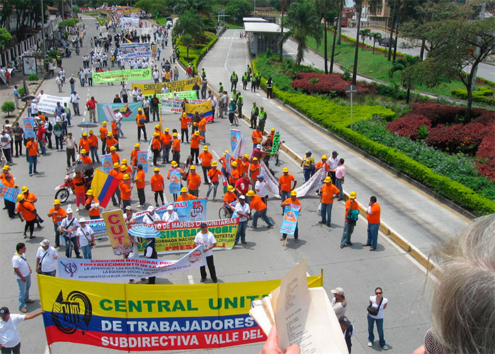 La nueva central sindical de la Américas que nace en Bogotá