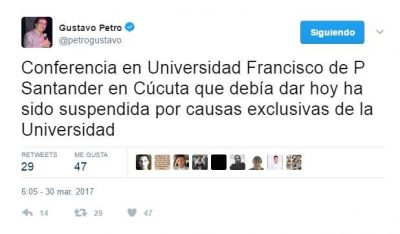  - Claudia López le corrió la silla a Petro en una Universidad en Cúcuta