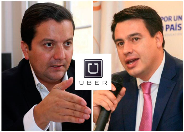 Uber alborotó la pelea al interior del gobierno Santos