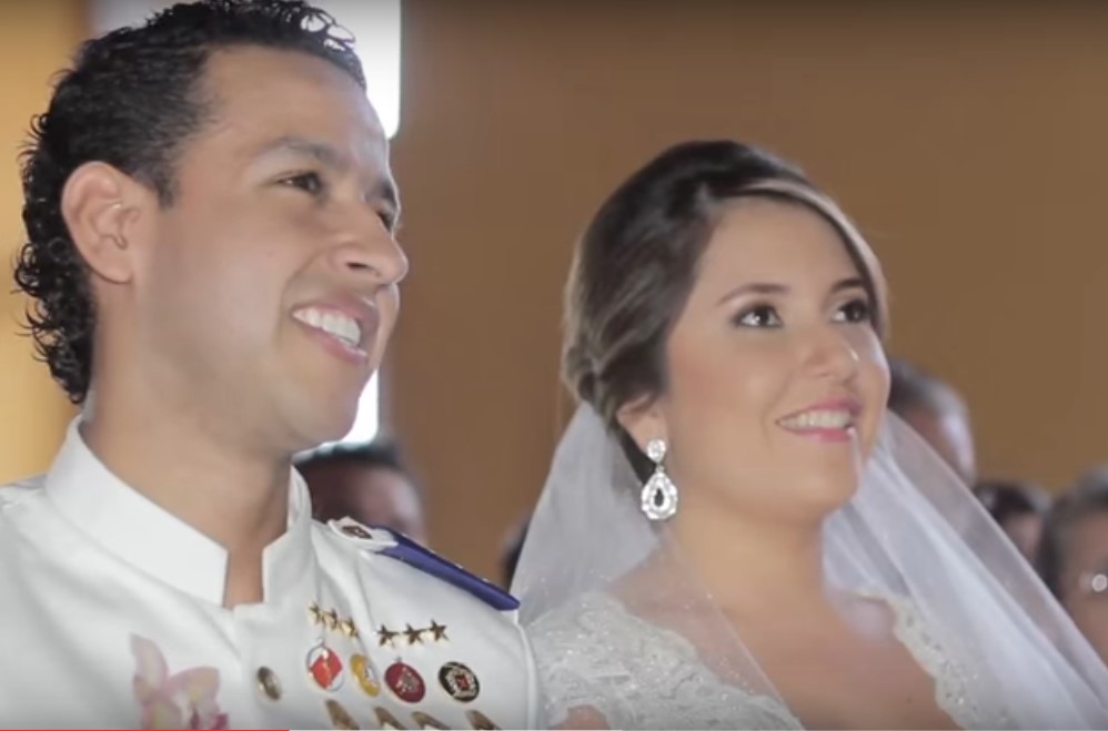 Dayana, la  viuda que no deja de llorar a su esposo Martín Elías