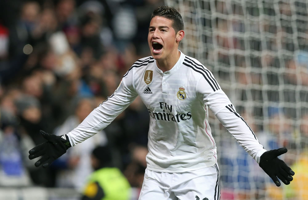 ¡Cántalo Zidane! ¡Gol de James!