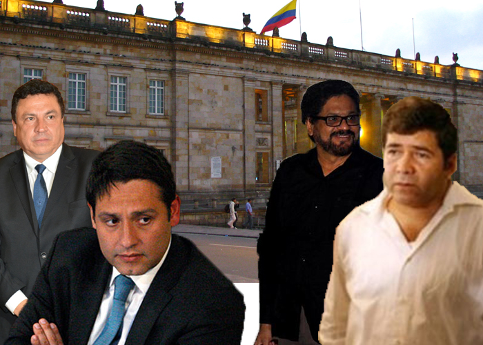 Lizcano y Pinto le prohiben la entrada al Congreso a Iván Márquez y Juan Carlos Cuéllar