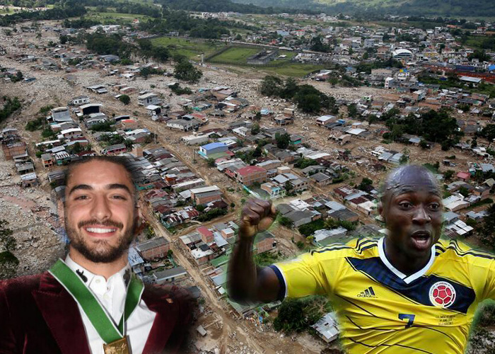 Maluma condecorado, Armero en la selección y Mocoa: El Apocalipsis está próximo