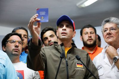  - Capriles: el líder de la gorra tricolor a quien Maduro quiere callar
