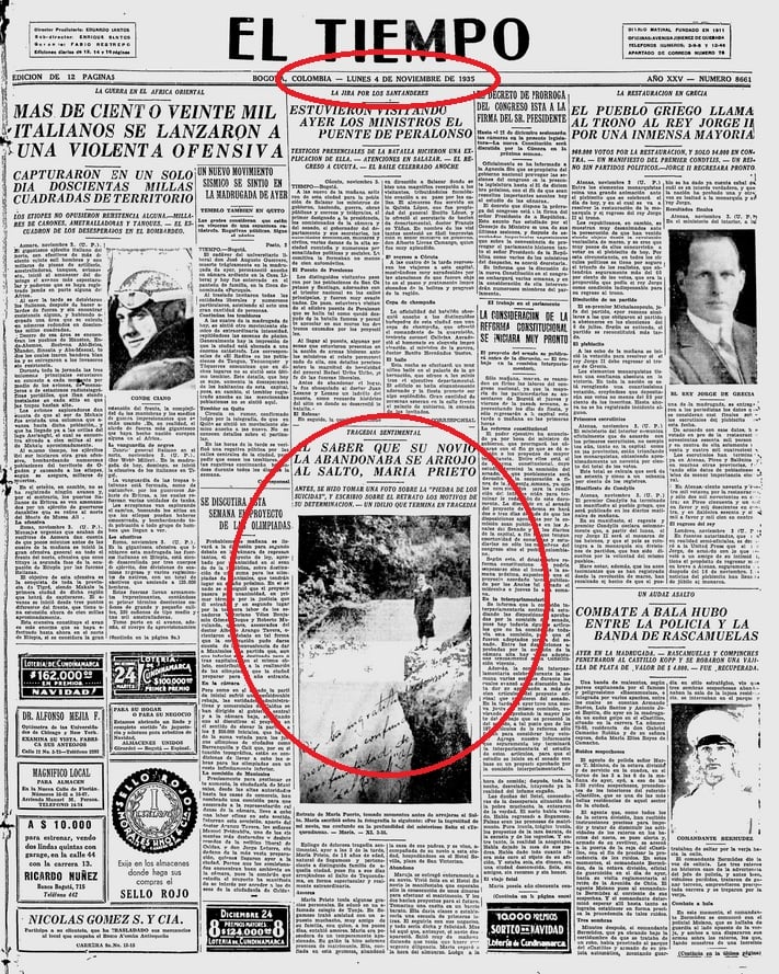  - En Armenia, Medellín y Bogotá los suicidas tenían su propio club