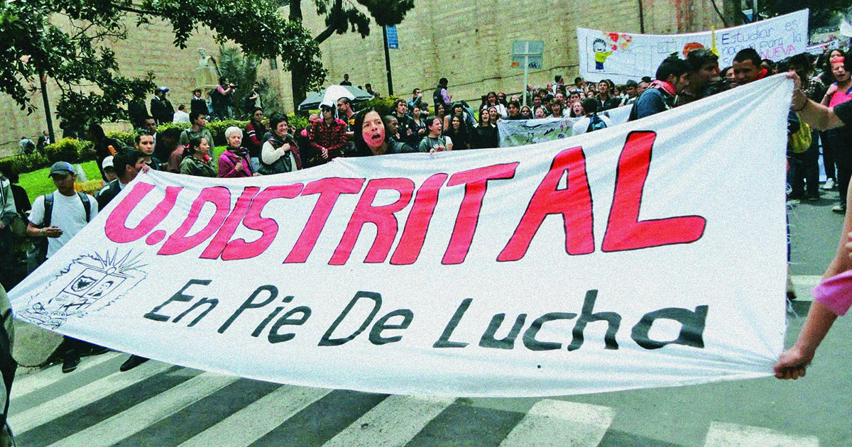 El Rector (e) de la Universidad Distrital no respeta los recursos de la educación.