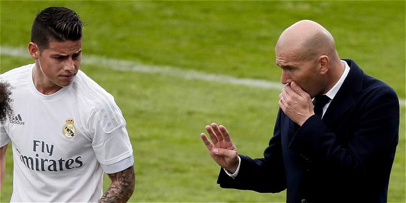 ¿Por qué Zidane le tiene miedo a James?