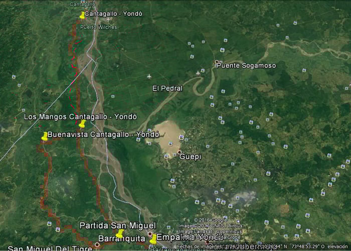 El sur de Bolívar continúa incomunicado por vía terrestre