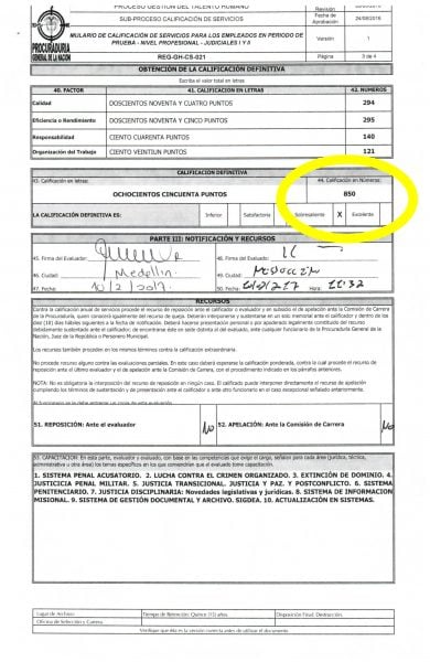  - El Procurador Carrillo y los 700 procuradores judiciales que no pudo escoger