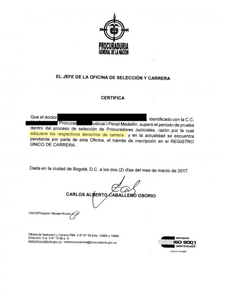 El Procurador Carrillo y los 700 procuradores judiciales que no pudo escoger - -- Las2orillas - El Procurador Carrillo y los 700 procuradores judiciales que no pudo escoger
