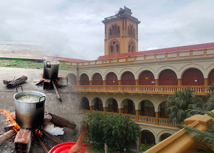 ¿Sancocho de coincidencias en el comedor de la Universidad de Cartagena?