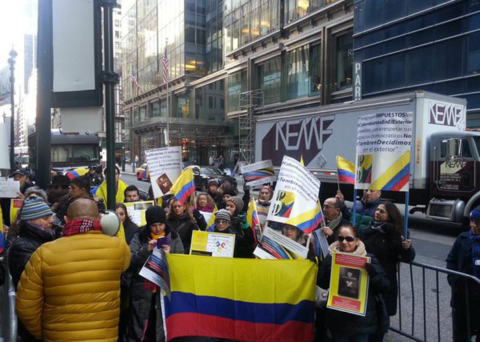 ¿Qué ha pasado con las movilizaciones de los colombianos en el exterior?