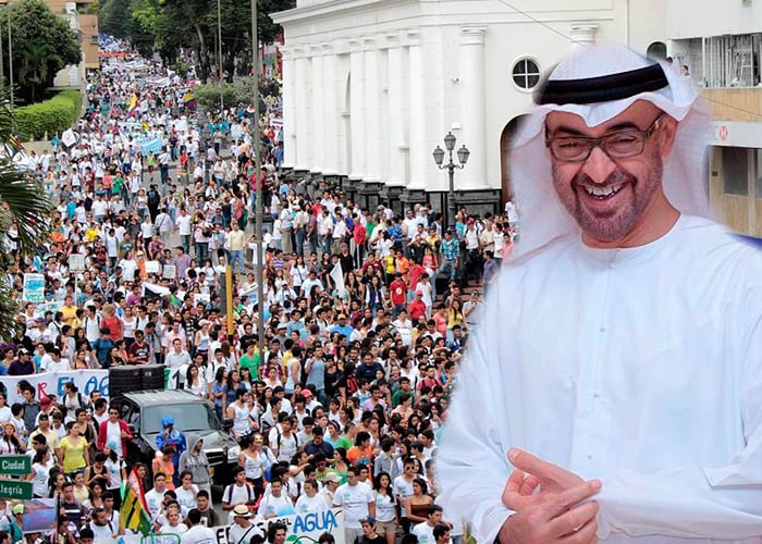 El príncipe árabe contra el que protesta Bucaramanga en defensa del agua de Santurbán