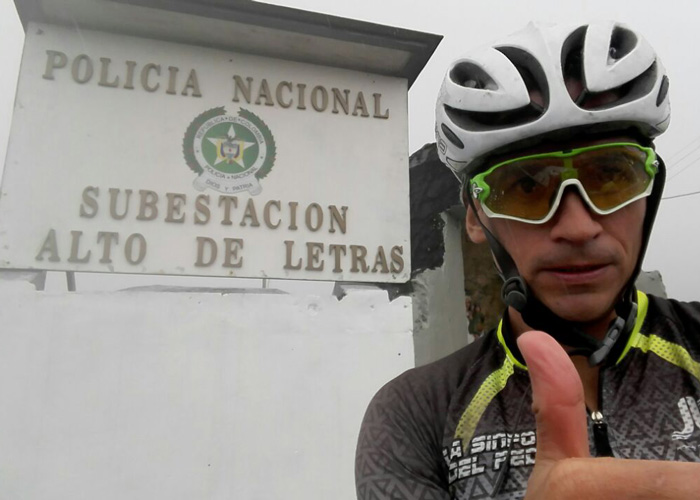 Letras, un puerto para graduarse como ciclista aficionado