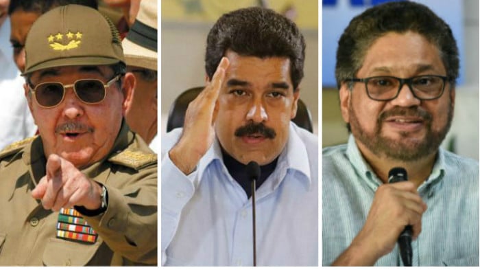 Cuba, Venezuela, Farc