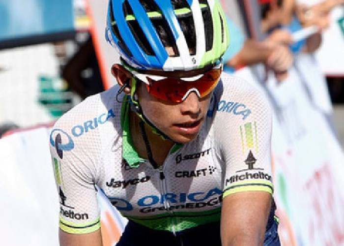 La lesión que le está arruinando la temporada a Esteban Cháves