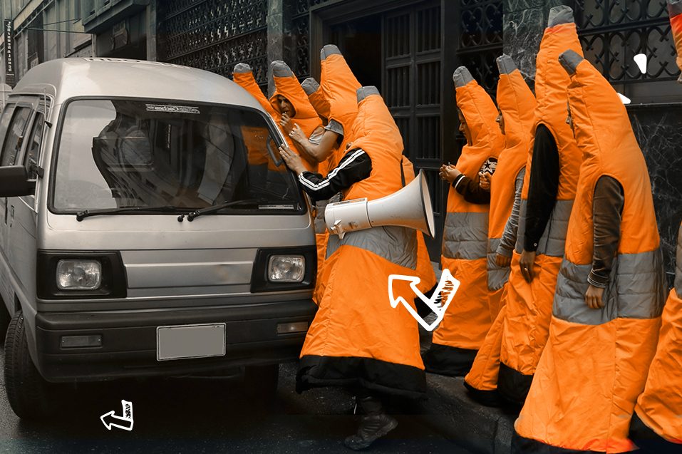 El matoneo de los conitos naranja de Peñalosa