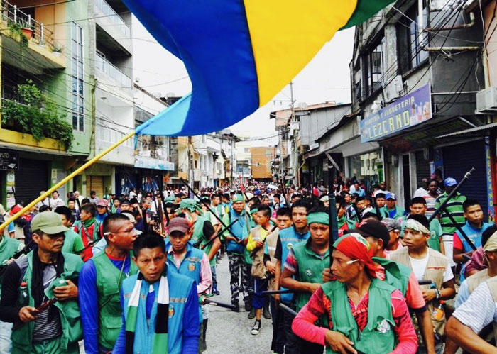 La lucha por la paz de los pueblos indígenas continúa