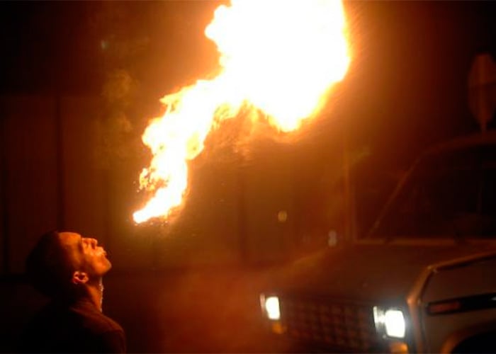 Malabarismo en las calles de Cúcuta