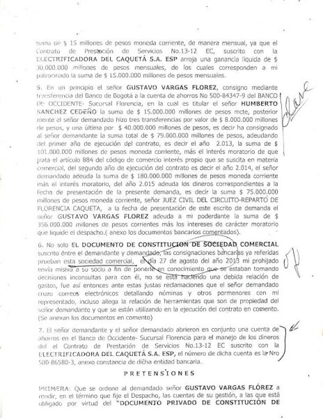 La ‘prueba reina’ para destituir al alcalde de San Vicente del Caguán - -- Las2orillas - La ‘prueba reina’ para destituir al alcalde de San Vicente del Caguán