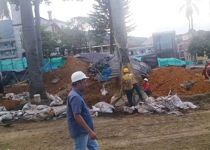 La eterna reforma del parque San Antonio de Prado (Antioquia)