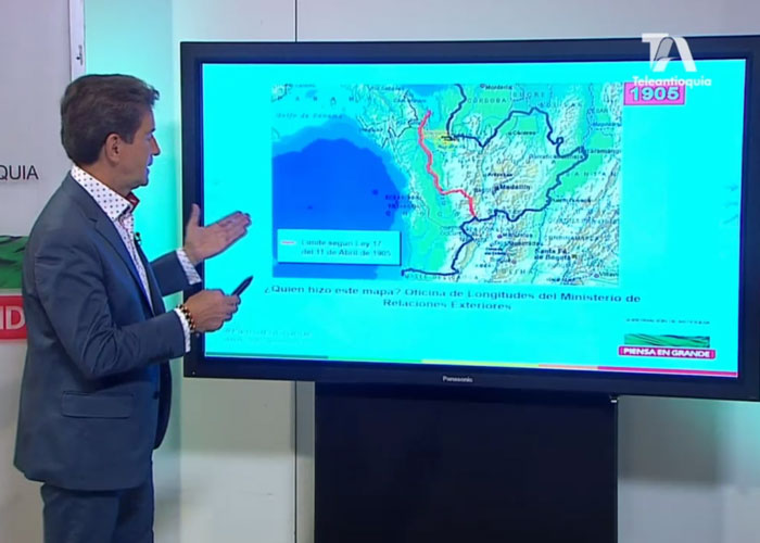 Los mapas fraudulentos del gobernador de Antioquia