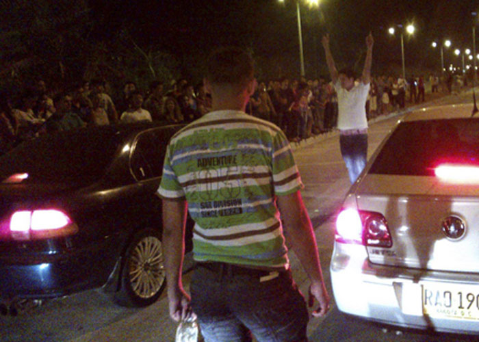 Los piques o carreras ilegales: un problema de orden público