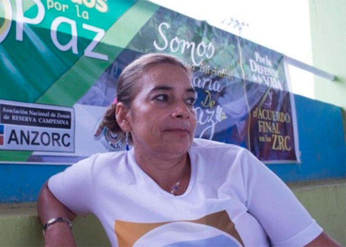 Doris Rivera, la guerrera de la Macarena que está en la mira de los paras