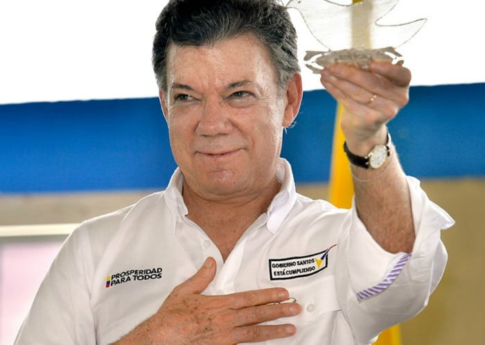 La paz no es de Santos