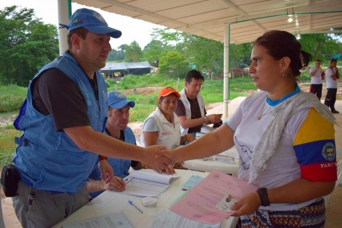  - Las fotos que se conocen de la entrega de armas de las FARC