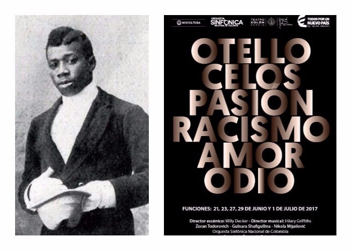 La tragedia de Chocolate, el primer actor negro en interpretar a Otelo