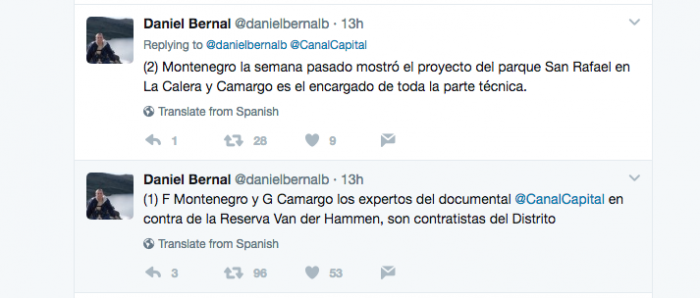  - ¿La publicidad de Canal Capital a Peñalosa?