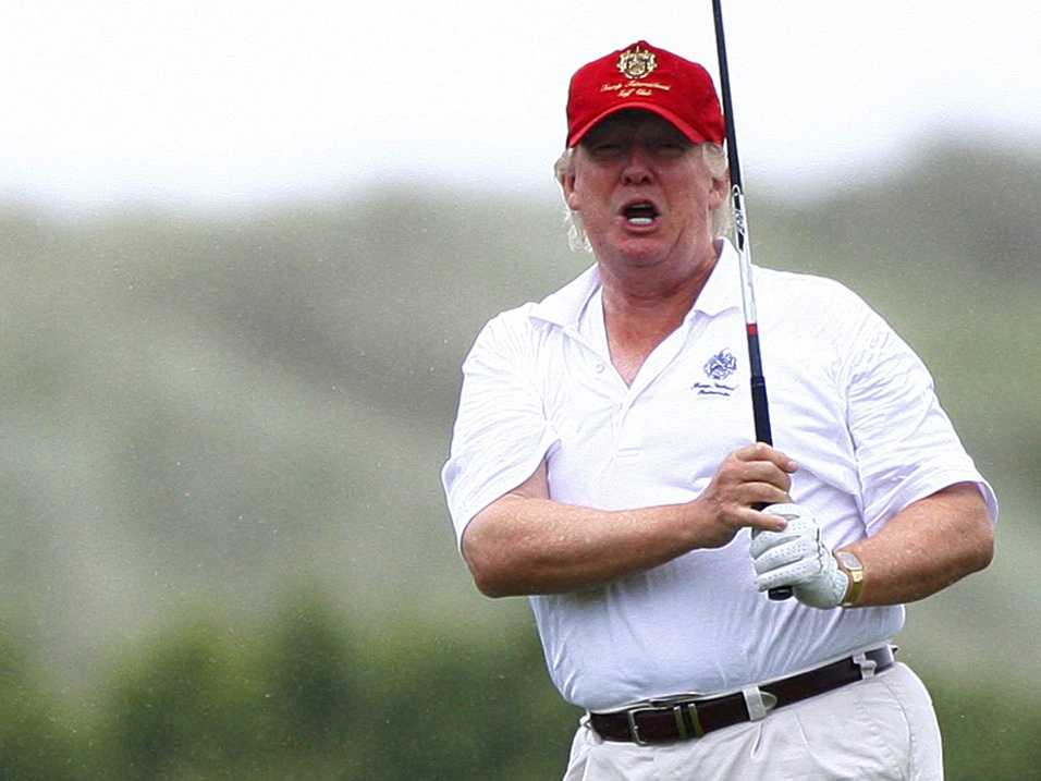 De caddie de golf a twittero de Trump