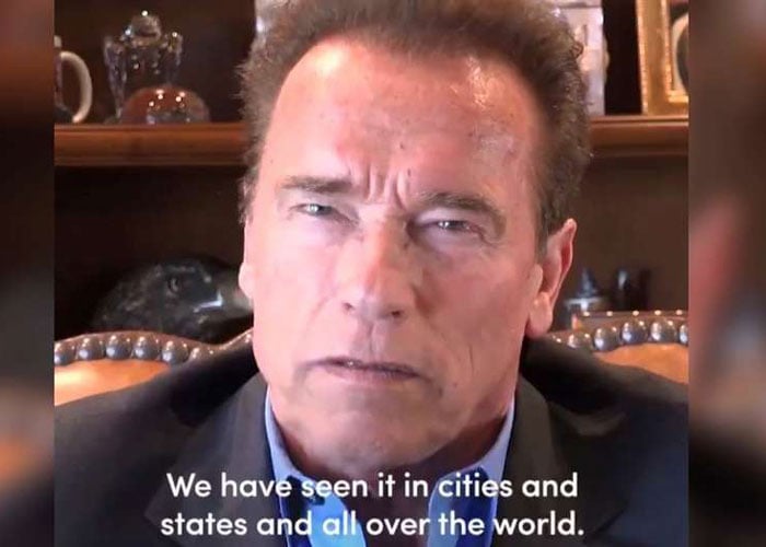 Vídeo: El duro mensaje de Arnold Schwarzenegger a Trump
