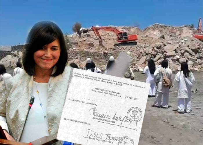 La nueva magistrada Diana Fajardo, estuvo detrás del decreto con el que los Kogui frenaron el edificio Megane