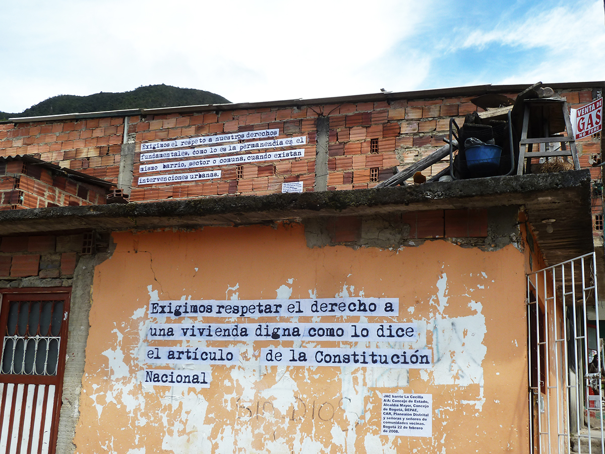 Comunidad del Alto Fucha en alerta por posibles desalojos