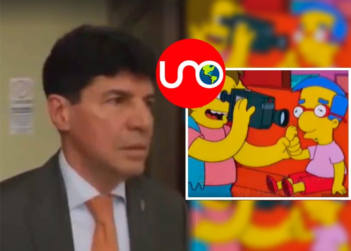 ¿Los Simpsons predijeron el ataque a Noticias UNO por parte de Saúl Cruz en el Senado?