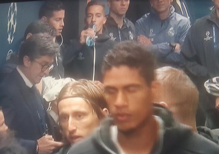  - La cara de rabia y tristeza de James Rodríguez en la final de la Champions