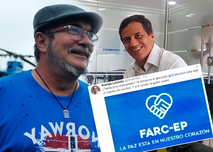 La marca Farc, su logo y marketing