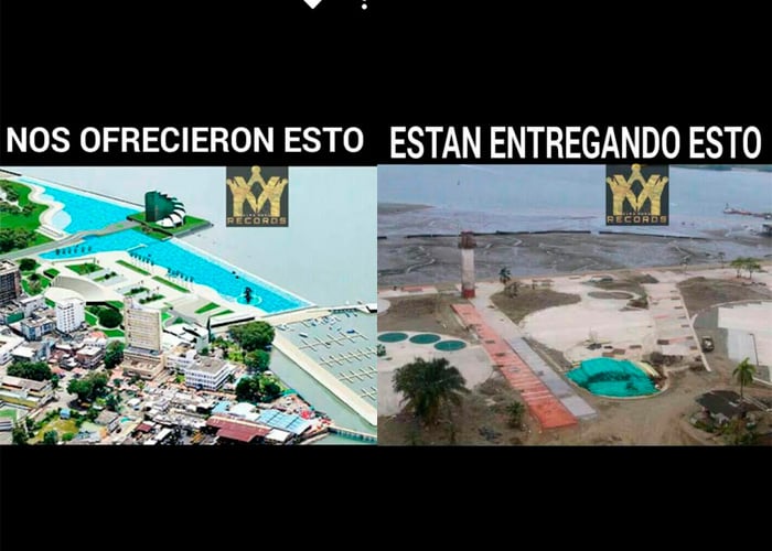 El malecón con el que Findeter dejó frustrada a la gente en Buenaventura