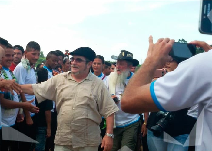 El regreso de Timochenko a la selva del Catatumbo: así es su campamento