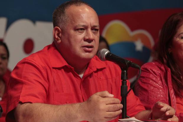 Diosdado Cabello, vivito y coleando