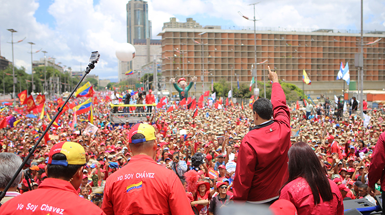 No moleste, apoyemos a Maduro