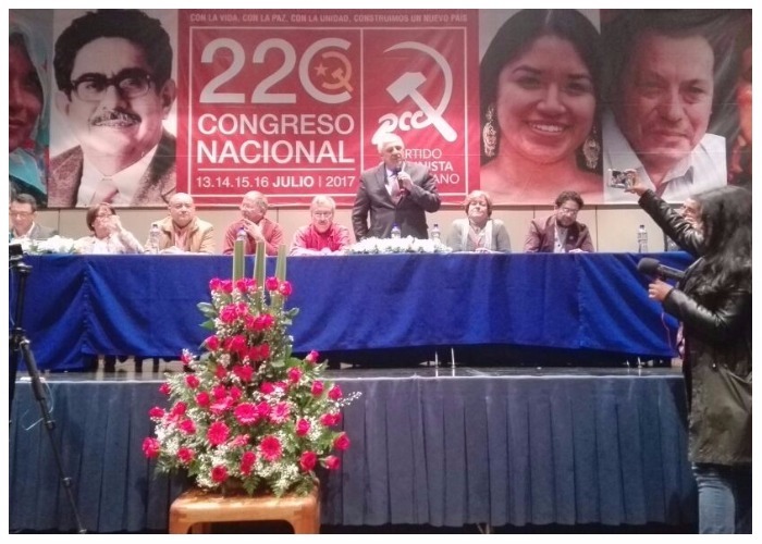 Ernesto Samper presidió la mesa en el Congreso Comunista con los ex comandantes de las Farc