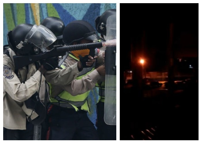 Video: La Guardia Nacional le dispara a la gente en Barquisimeto y Caracas