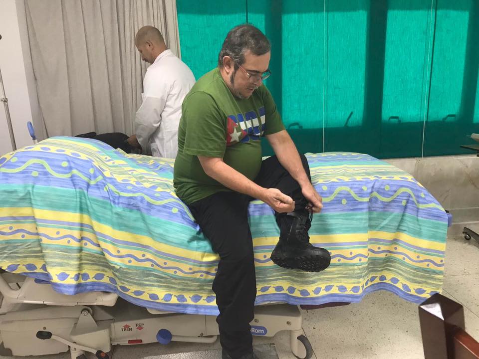 Así fue la urgencia médica de Timochenko en Villavicencio